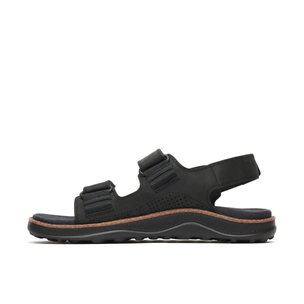 Merrell Cove J00003391 Sandals Mens US 12 Black Leather Adjustable Strap SHOP700